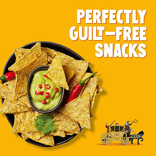 Buy Makino Nacho Chips Jalapeno, Lesser Fat Online at Best Price of