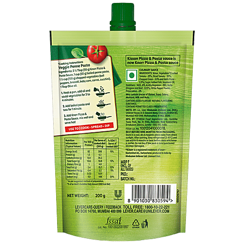 Buy Knorr Pizza & Pasta Sauce Online at Best Price of Rs 51 bigbasket