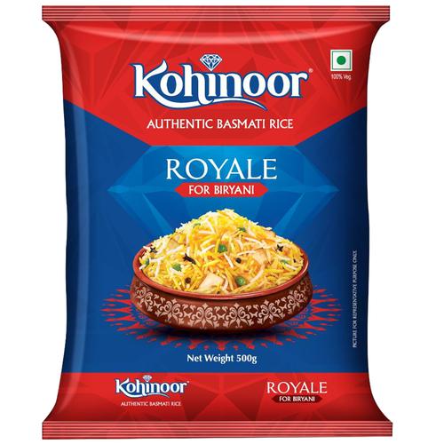 Kohinoor Basmati Rice/Basmati Akki - Royale, Authentic Biryani, 500 g  