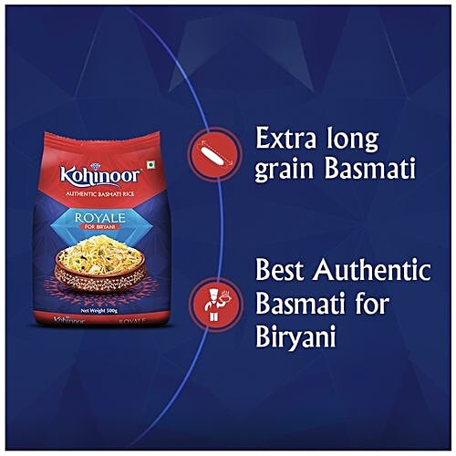Buy Kohinoor Royale Authentic Basmati Rice Online at Best Price of Rs