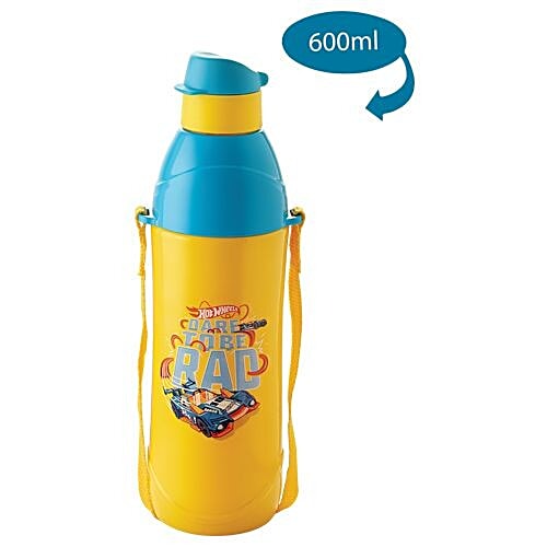 Cello Water Bottle - Puro Junior, Yellow, 600 ml  