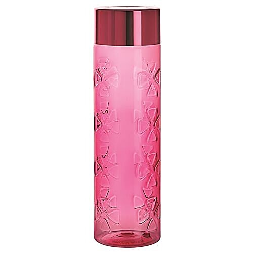 Cello Water Bottle - Plastic, Maple, Pink, 1 L  