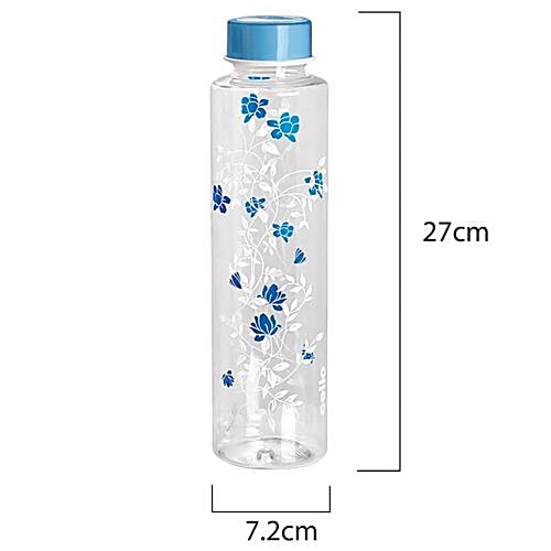 Cello Water Bottle - Fridge, Tulip, Dark Blue, 1 L  