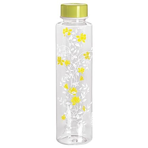 Cello Water Bottle - Fridge, Tulip, Green, 1 L  