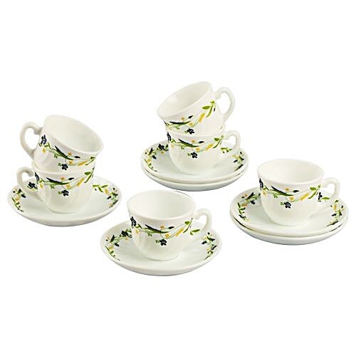 Buy Cello Cup & Saucer Bella, Amazon Creeper Online at Best Price
