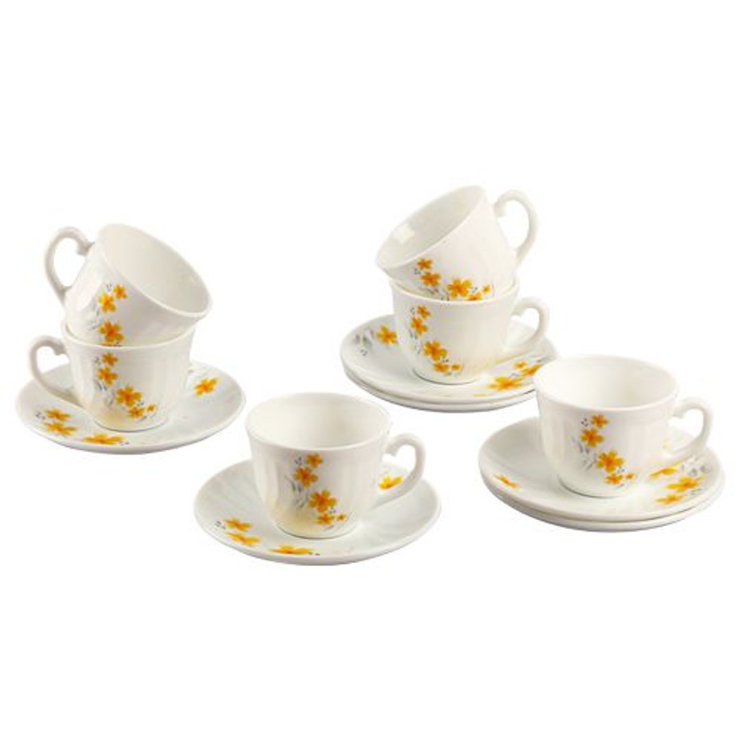 Buy Cello Chai/Cup & Saucer Bella, Frangipani Online at Best Price of