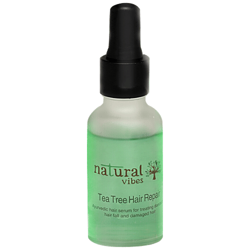 Natural Vibes Ayurvedic Tea Tree Hair Repair Serum, 30 ml
