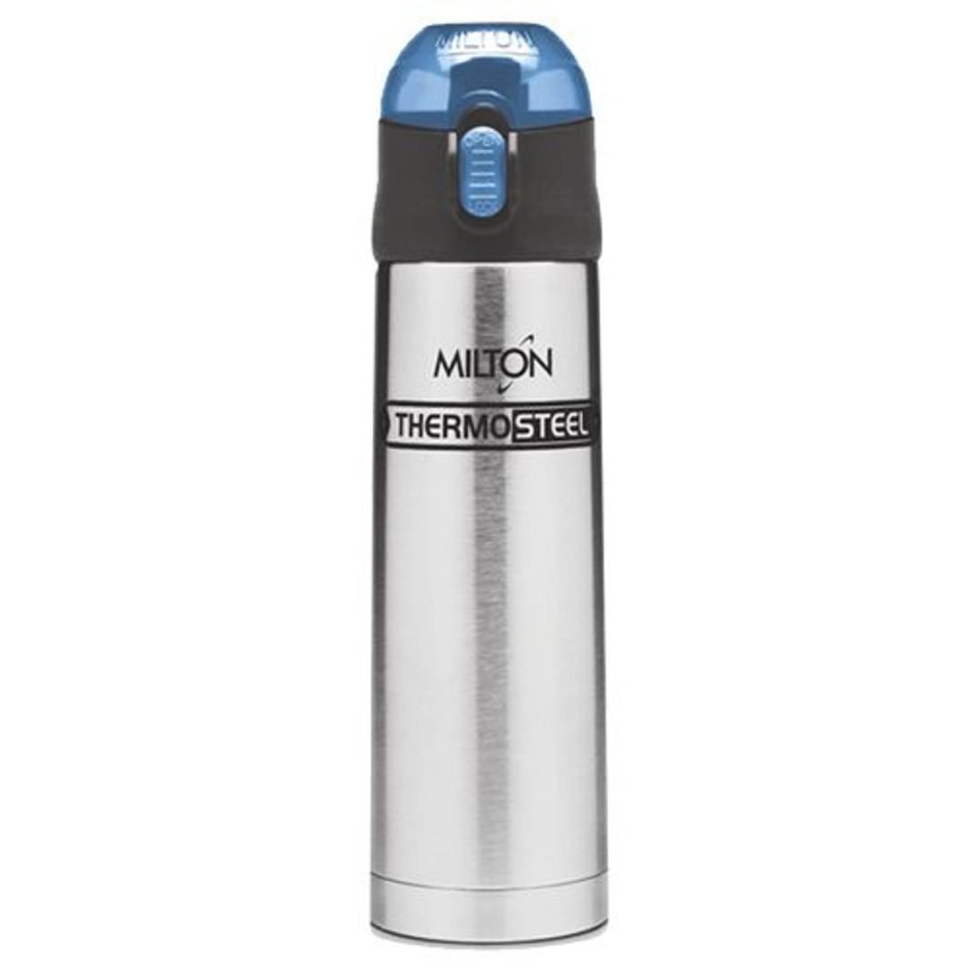 Buy Milton Water Flask Insulated Thermosteel, Blue, Crown Online at