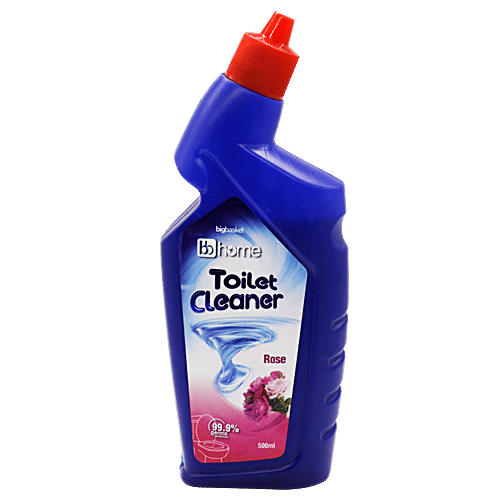 BB Home Disinfectant Toilet Cleaner - Rose - Kills 99.9% Germs, 500 ml  