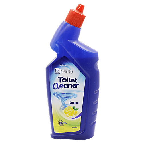 BB Home Disinfectant Toilet Cleaner - Lemon - Kills 99.9% Germs, 500 ml  