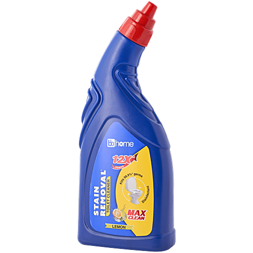 BB Home Disinfectant Toilet Cleaner - Lemon - Kills 99.9% Germs, 500 ml  