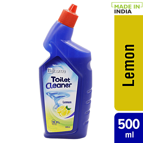 BB Home Disinfectant Toilet Cleaner - Lemon - Kills 99.9% Germs, 500 ml  
