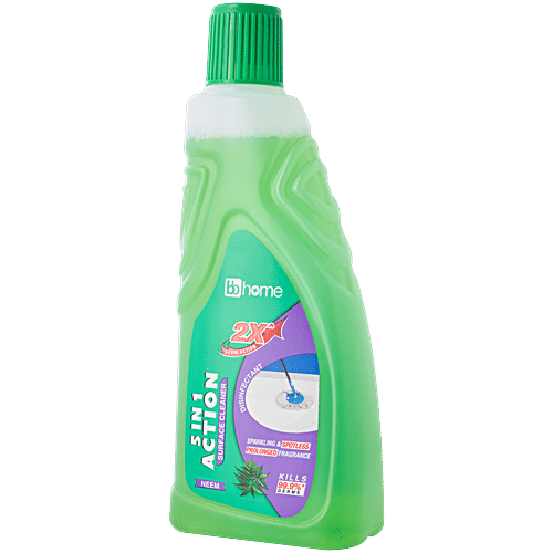 BB Home Disinfectant Floor Cleaner - Neem, Kills 99.9% Germs, 500 ml  