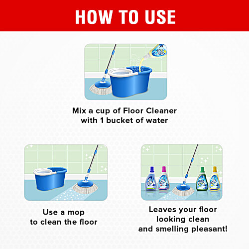 BB Home Disinfectant Floor Cleaner - Citrus, Kills 99.9% Germs, 500 ml  