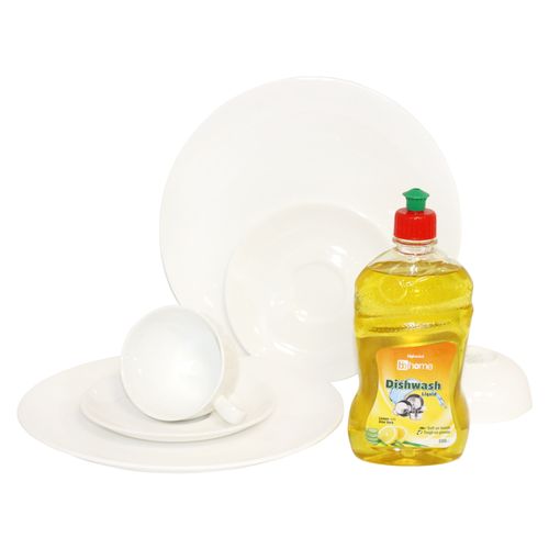 BB Home Dishwash Liquid - Lemon With Aloe Vera, 500 ml  Soft on Hands, Tough on Grease