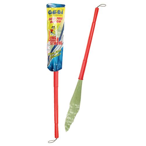 Gebi  Dust-Free Broom - New Long Handle, 1 pc  