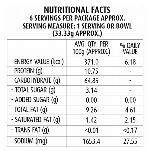 Suruchi Upma Instant Mix, 200 g  No Artificial Colour, No Artificial Flavour