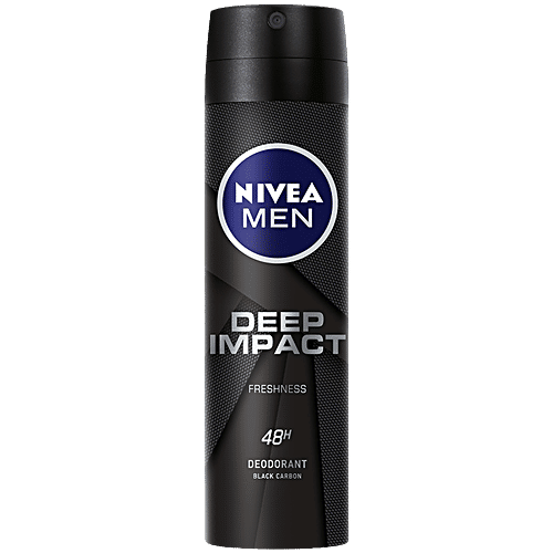 Nivea Deodorant - Deep Impact Freshness, 150 ml  48h Long lasting Freshness