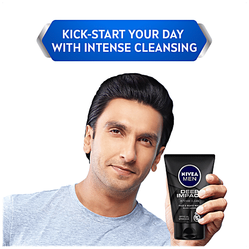 Buy NIVEA Deep Impact Face Wash With Black Carbon Intense Clean For