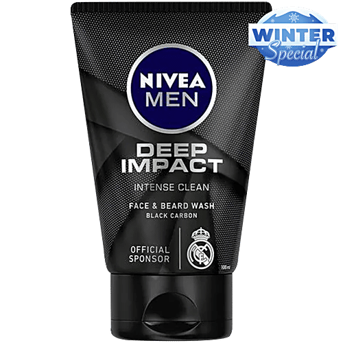 Buy NIVEA Deep Impact Face Wash With Black Carbon Intense Clean For