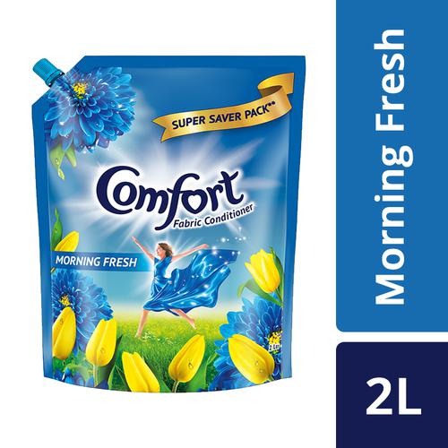 Comfort After Wash Fabric Conditioner - Morning Fresh, 2 L  Protects Texture