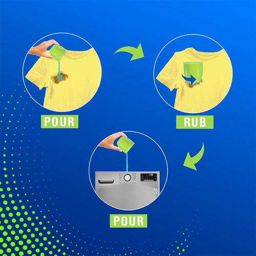 Surf Excel Detergent - Liquid, Matic, Top Load, 2 L Pouch Double Power, Better Dissolution