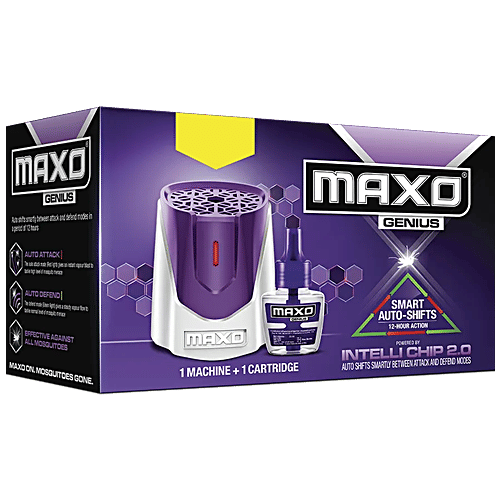 Buy Maxo Genius Mosquito Repellent Machine Automatic, Powered by