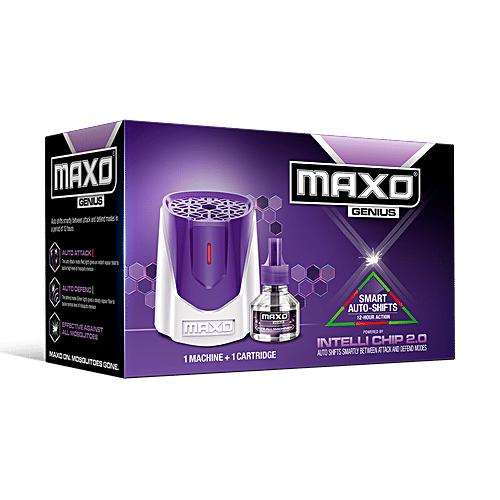 Buy Maxo Genius Mosquito Repellent Machine Automatic, Powered by