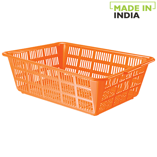 Ratan Multi-Purpose Tray/Basket - Fruity, No 3, Peach, Alto, 14100-PH, 1.18 L  