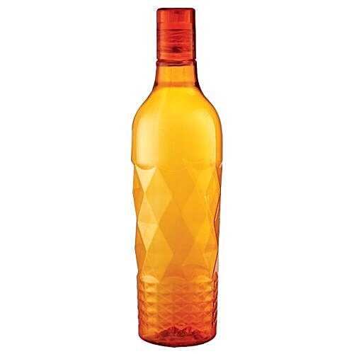 Ratan Plastic Bottle - Narrow Neck, Orange, Apollo, 20381O, 1 L  