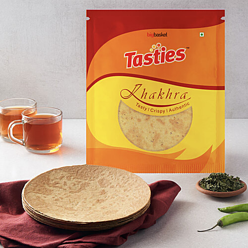 Tasties Healthy Khakhra Pearl Millet Methi Bajra Methi, 180 g  