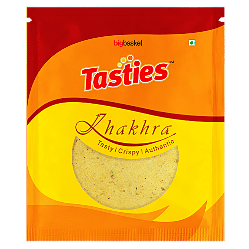 Tasties Methi Khakhra - Whole Wheat, 180 g Snacks