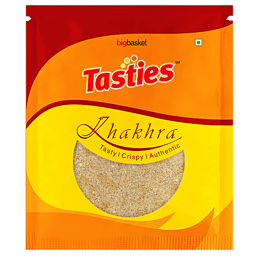 Tasties Khakhra Finger Millet Sesame Ragi Sesame, 180 g  