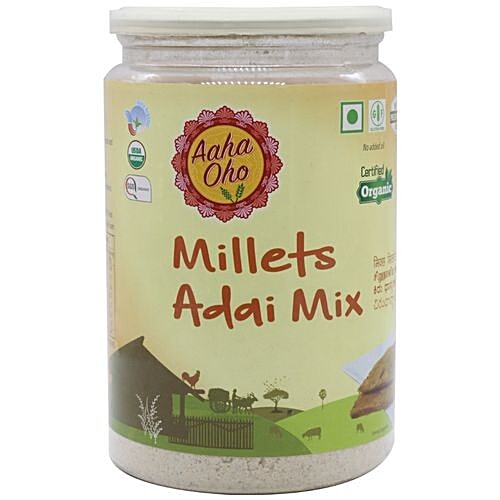 Aaha Oho Organic Adai Mixed Millets, 450 g  
