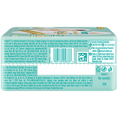 Pampers  Premium Care Xtra Large - 36 Diaper Pants, 36 pcs  
