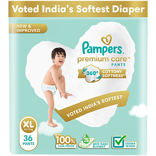 Pampers  Premium Care Xtra Large - 36 Diaper Pants, 36 pcs  