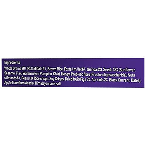 Yoga bar Breakfast Protein Bar - Apricot & Fig, 50 g Pack of 6 