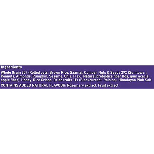 Yoga Bar Breakfast Protein Bars - Apricot Fig, Healthy Snack, Rich In Protein & Fibre, 50 g (Pack of 6) Fibre & Protein Rich