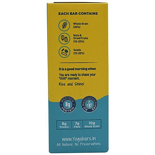 Yoga bar Breakfast Protein Bar - Blueberry, 50 g Pack of 6 