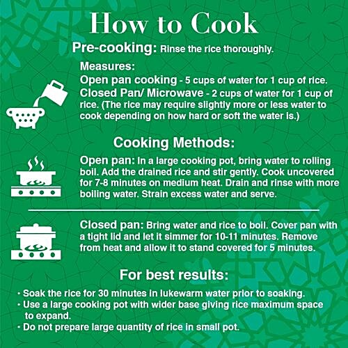 India Gate Rice/Akki - Jeera, 1 kg  