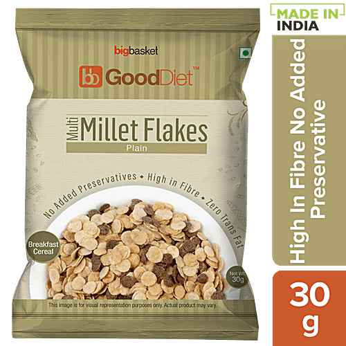 Buy bb Gooddiet Breakfast Multi Millet Cereals, Plain Online at Best