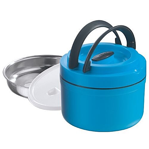 Pinnacle Picnic Kit - Steel Container, Blue, Prime, 1.8 L Pack of 2 