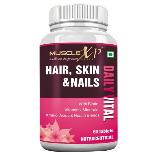 Buy MuscleXP Tablets - Biotin Hair, Skin & Nails, Daily Vital Online at  Best Price of Rs 1685 - bigbasket