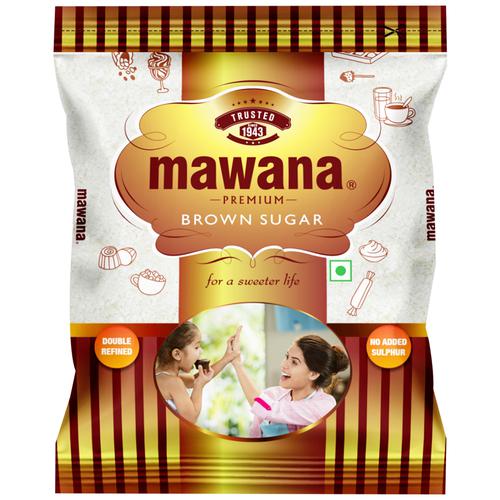Mawana Sugar/Sakkare - Brown, 1 kg  No Added Sulphur