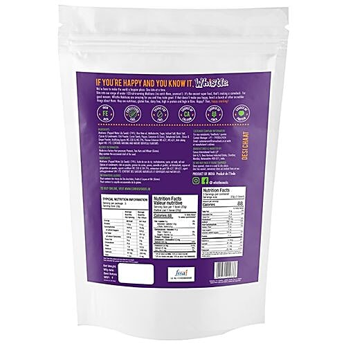 Whistle Roasted Makhana - Desi Chaat, 60 g  Gluten Free, Vegan