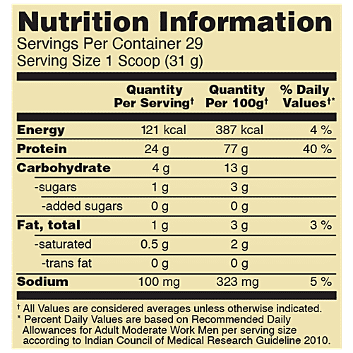 Optimum Nutrition Gold Standard Vanilla Ice Cream Whey Protein Powder, 907 g Pouch Muscle Support