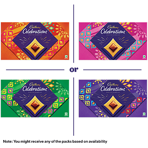 Cadbury Celebrations Assorted Chocolate Gift Pack, 141.68 g Perfect Gift for Special Occasions, Premium Collection of Cadbury Chocolates