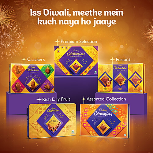 Cadbury Celebrations Assorted Chocolate Gift Pack, 141.68 g Perfect Gift for Special Occasions, Premium Collection of Cadbury Chocolates