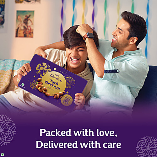 Cadbury Celebrations Rich Dry Fruit Collection Chocolate Gift Pack, 177 g Perfect for Gifting on Every Occasion, Premium Collection of Cadbury Chocolate