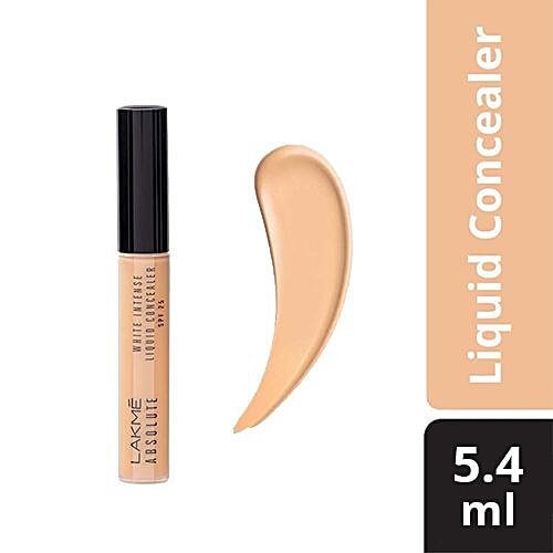 Lakme Liquid Concealer - Absolute White, Intense, 5.4 ml Rose Fair 